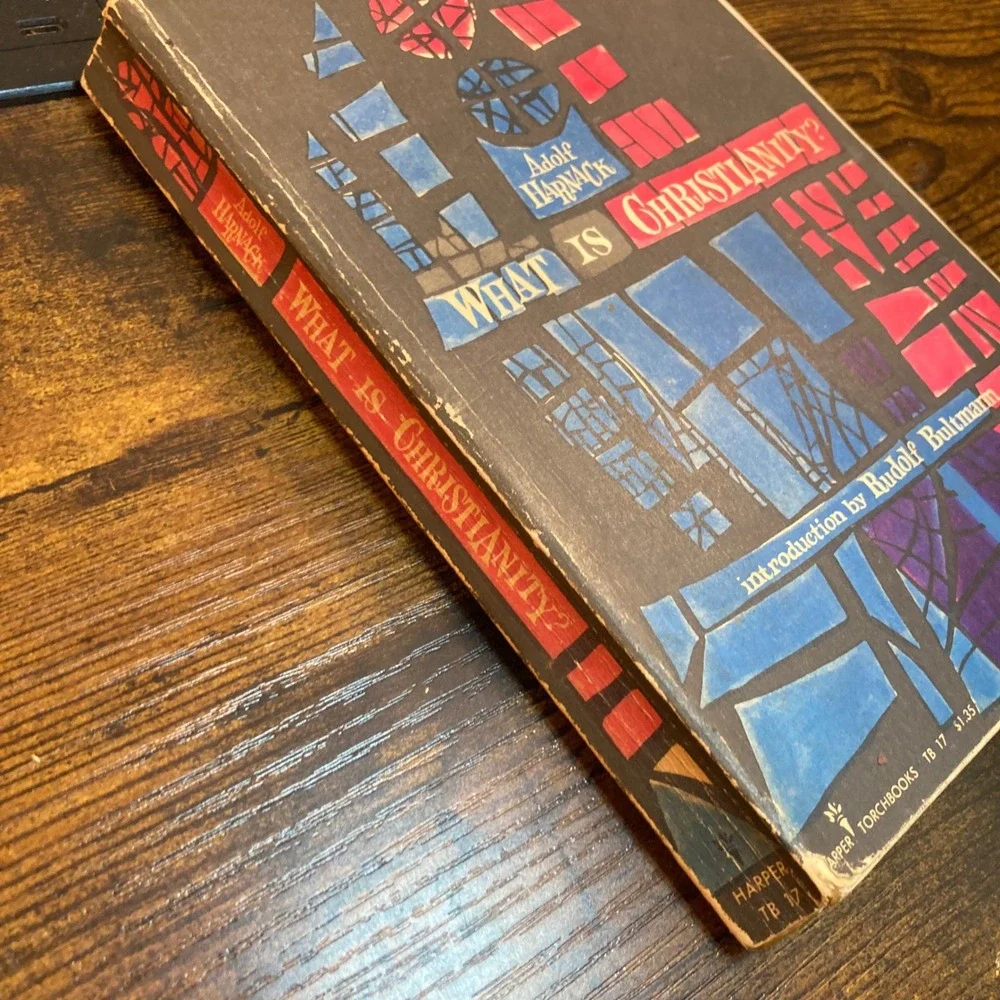 What Is Christianity? Adolf Harnack Vintage Harper Torchbooks PB See Condition